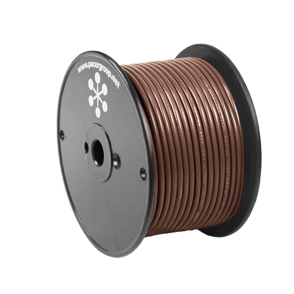 Pacer Brown 18 AWG Primary Wire - 100’ - Electrical | Wire - Pacer Group