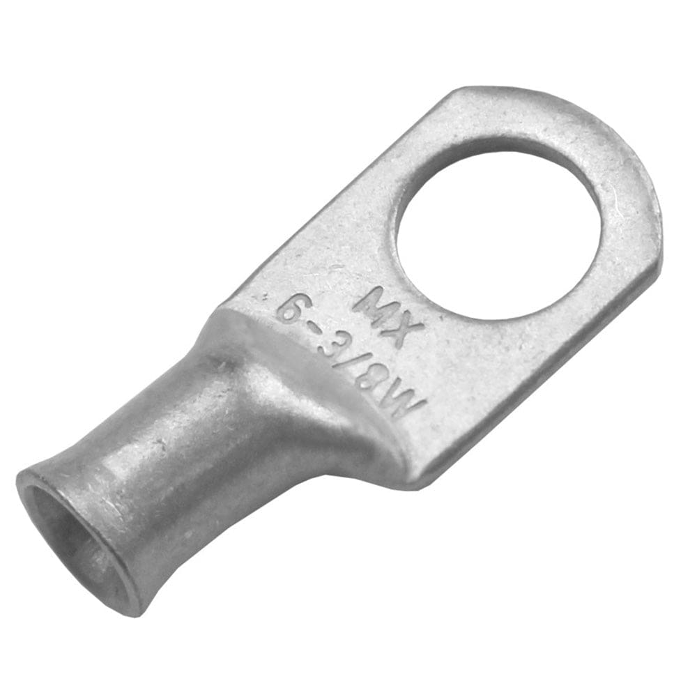 Pacer Tinned Lug 6 AWG - 3/ 8 Stud Size - 2 Pack (Pack of 4) - Electrical | Terminals - Pacer Group