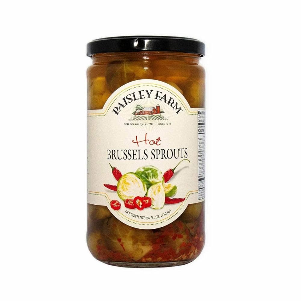 PAISLEY FARM Grocery > Pantry PAISLEY FARM Hot Brussels Sprouts, 24 oz
