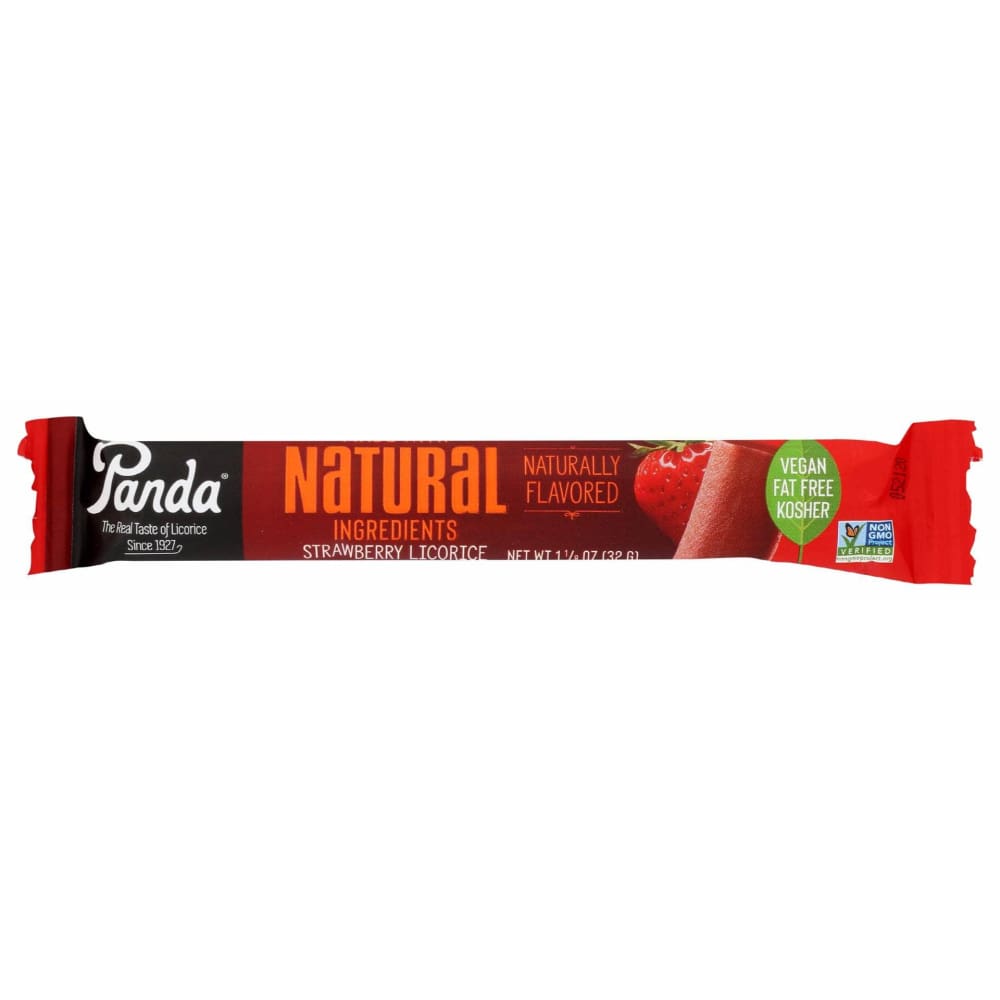 PANDA PANDA Licorice Bar Strawberry, 1.1 oz