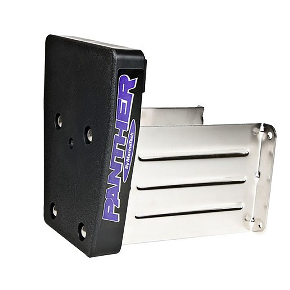 Panther Marine Outboard Motor Bracket - Stainless Steel - Fixed 15HP - Marine Hardware | Engine Mounts - Panther Products
