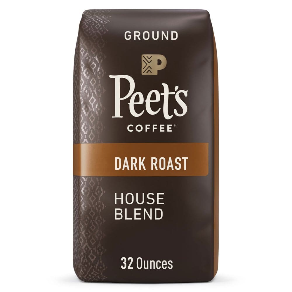 Peet’s Coffee Ground Dark Roast House Blend (32 oz.) - Ground Coffee - Peet’s