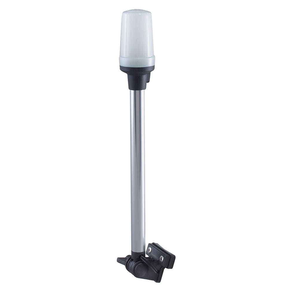 Perko Fold Down All-Round Pole Light - Horizontal Mount - White - Lighting | Navigation Lights - Perko