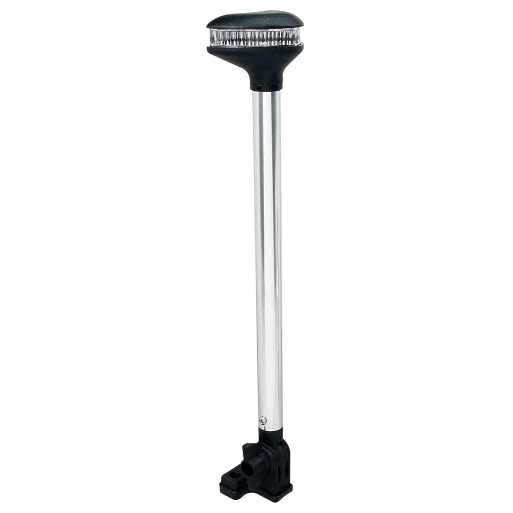 Perko Stealth Series - L.E.D. Fold Down White All-Round Light - 13-3/ 8 - Lighting | Navigation Lights - Perko