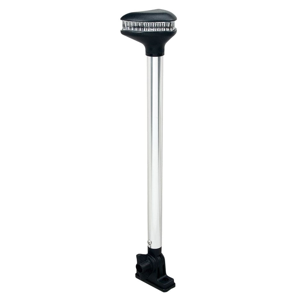 Perko Stealth Series - L.E.D. Fold Down White All-Round Light - Vertical Mount - 13-3/ 8 - Lighting | Navigation Lights - Perko