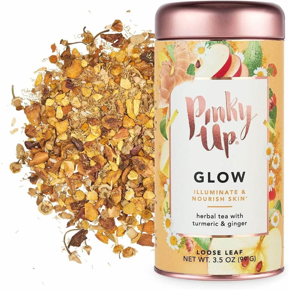PINKY UP Pinky Up Tea Lse Leaf Glow, 3.5 Oz
