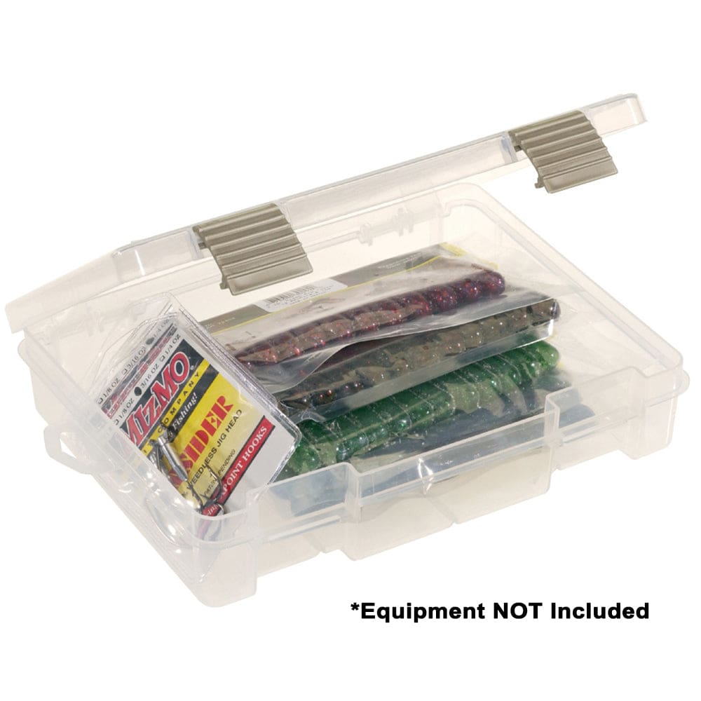 Plano ProLatch® Open-Compartment Stowaway® Half-Size 3700 - Clear (Pack of 4) - Outdoor | Tackle Storage,Paddlesports | Tackle