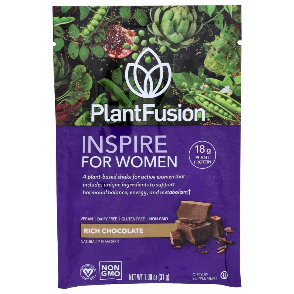 PLANTFUSION PLANTFUSION Inspire For Women Rich Chocolate Packet, 1.09 oz