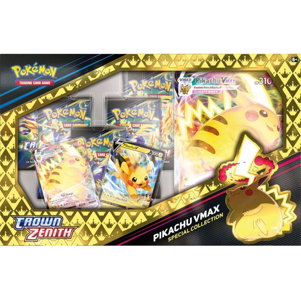 Pokemon Pokemon TCG: Crown Zenith Special Collection - Pikachu VMAX - Home/Toys/Indoor Play/Trading Cards/ - Pokemon