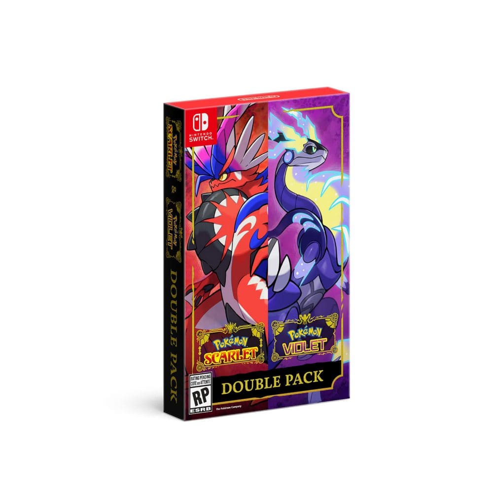 Pokémon Scarlet & Pokémon Violet Double Pack - Nintendo Switch (Pack of 2) - Nintendo - Pokémon