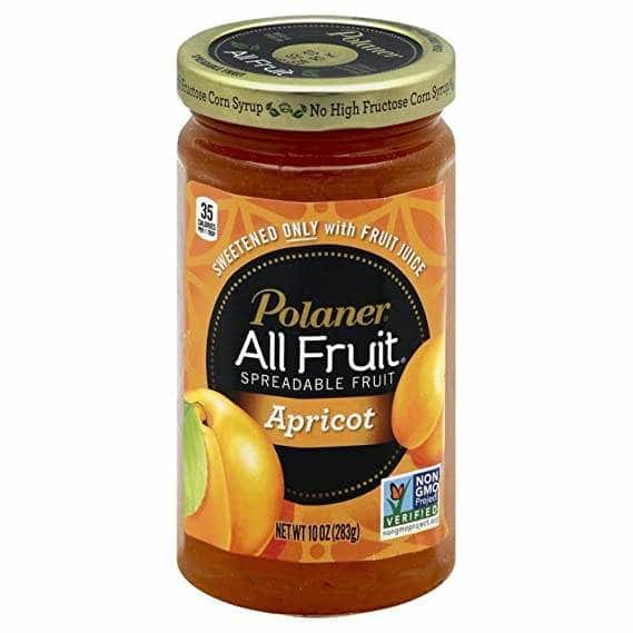 POLANER Grocery > Pantry > Jams & Jellies POLANER: Fruit Sprd Apricot, 10 oz