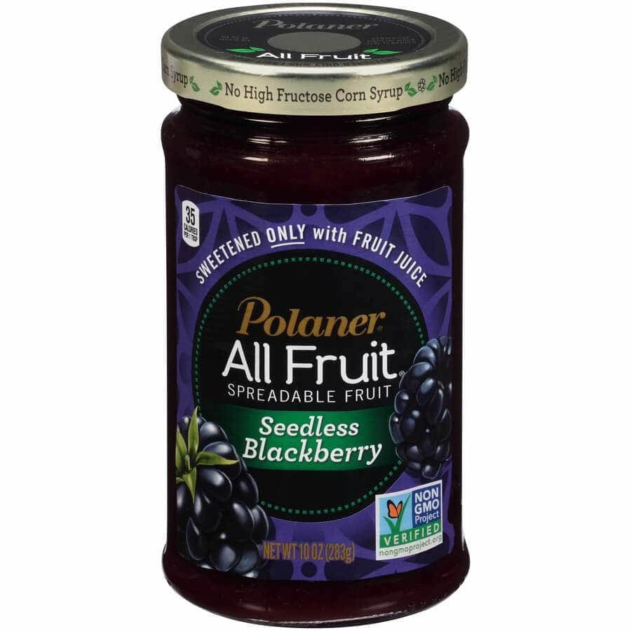 POLANER Grocery > Pantry > Jams & Jellies POLANER: Fruit Sprd Sdls Blkbry, 10 oz