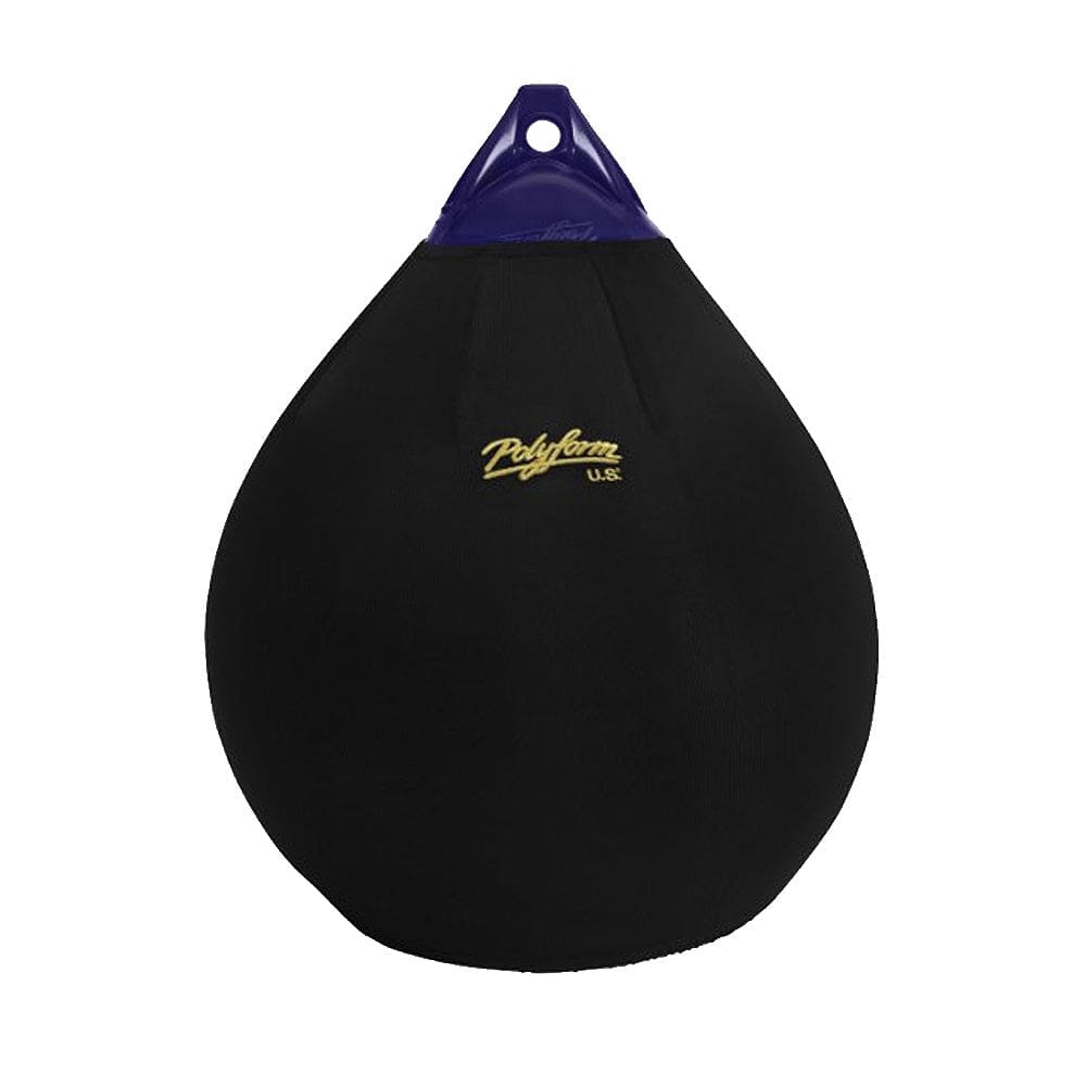 Polyform Fender Cover f/ A-6 Fender - Black - Anchoring & Docking | Fender Covers - Polyform U.S.