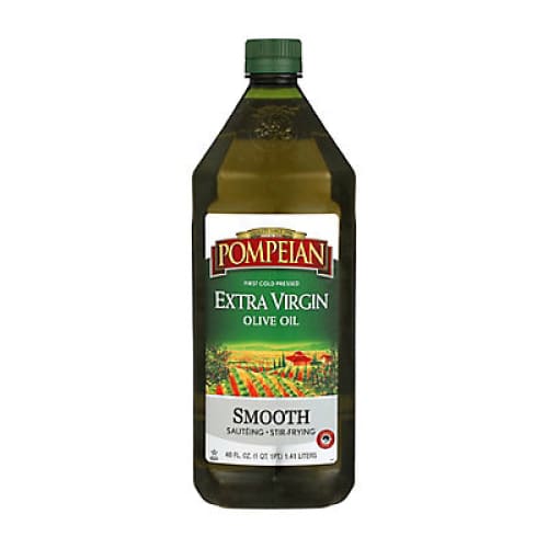 Pompeian Smooth Extra Virgin Olive Oil 48 oz. - Home/Grocery/Pantry/Oil & Vinegar/ - Pompeian