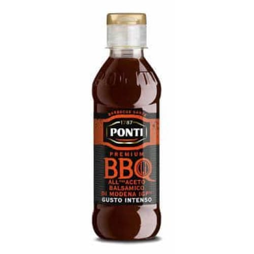 PONTI Grocery > Cooking & Baking > Seasonings PONTI: Bbq Glaze Balsamic Vinegr, 8.8 oz