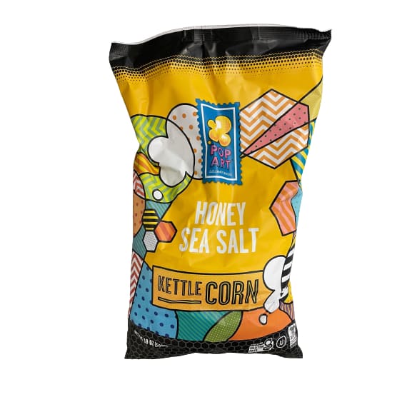 Pop Art Honey Sea Sat Kettle Corn 18 oz. - Pop Art