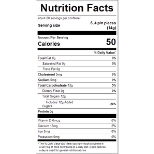Prepack Candy Blox 10oz (Case of 12) - Snacks/Bulk Party Packs - Prepack