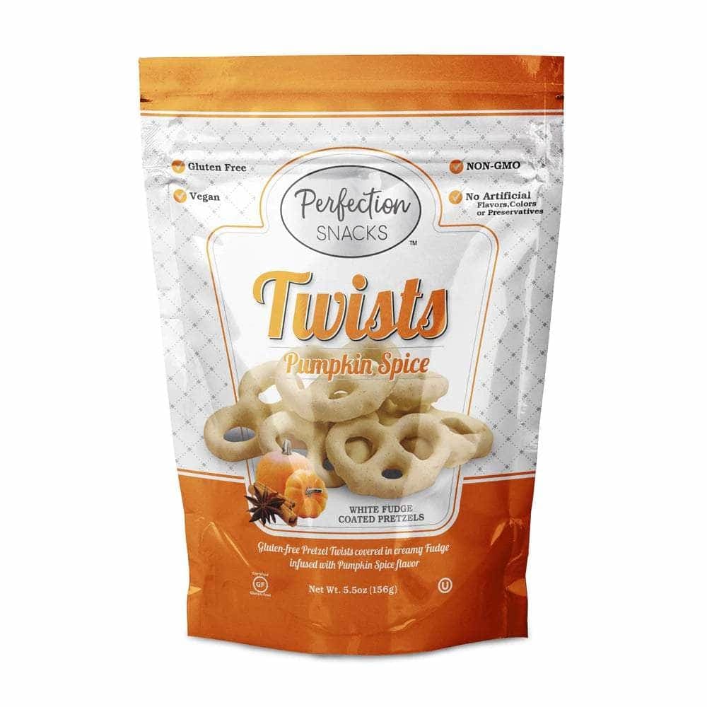 PRETZEL PERFECTION Grocery > Snacks > Chips > Pretzels PRETZEL PERFECTION: Pumpkin Spice Pretzel Twist, 5.5 oz