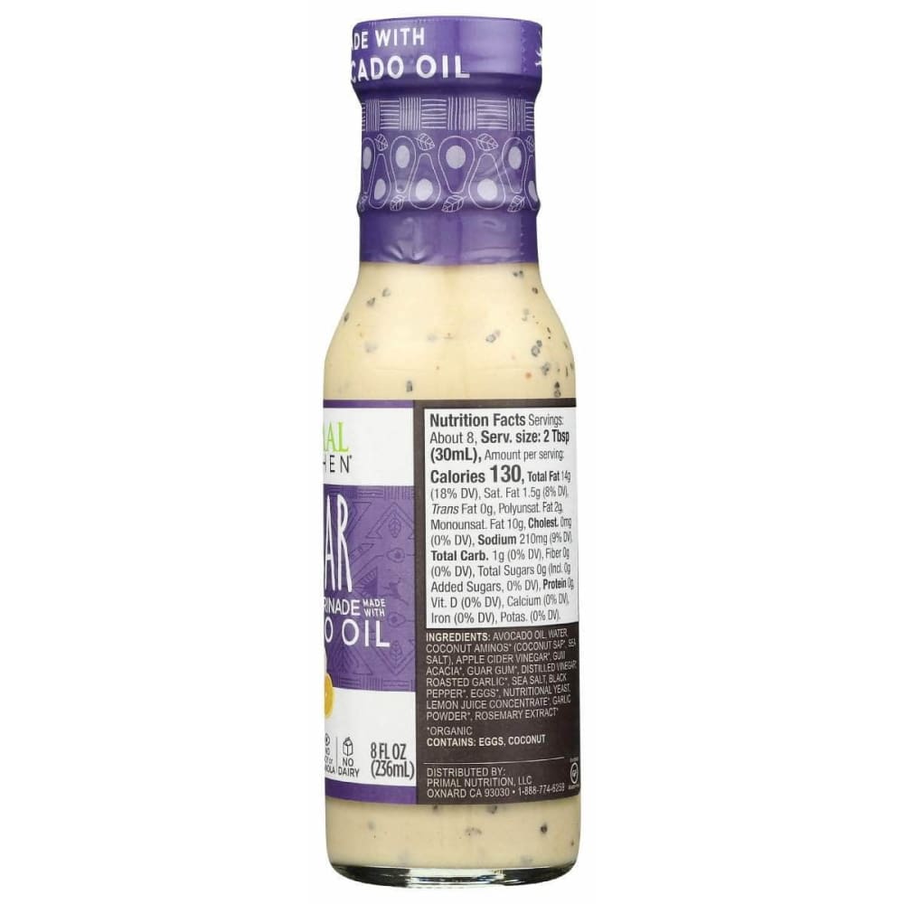 PRIMAL KITCHEN Primal Kitchen Dressing Caesar Avcdo Oil, 8 Oz