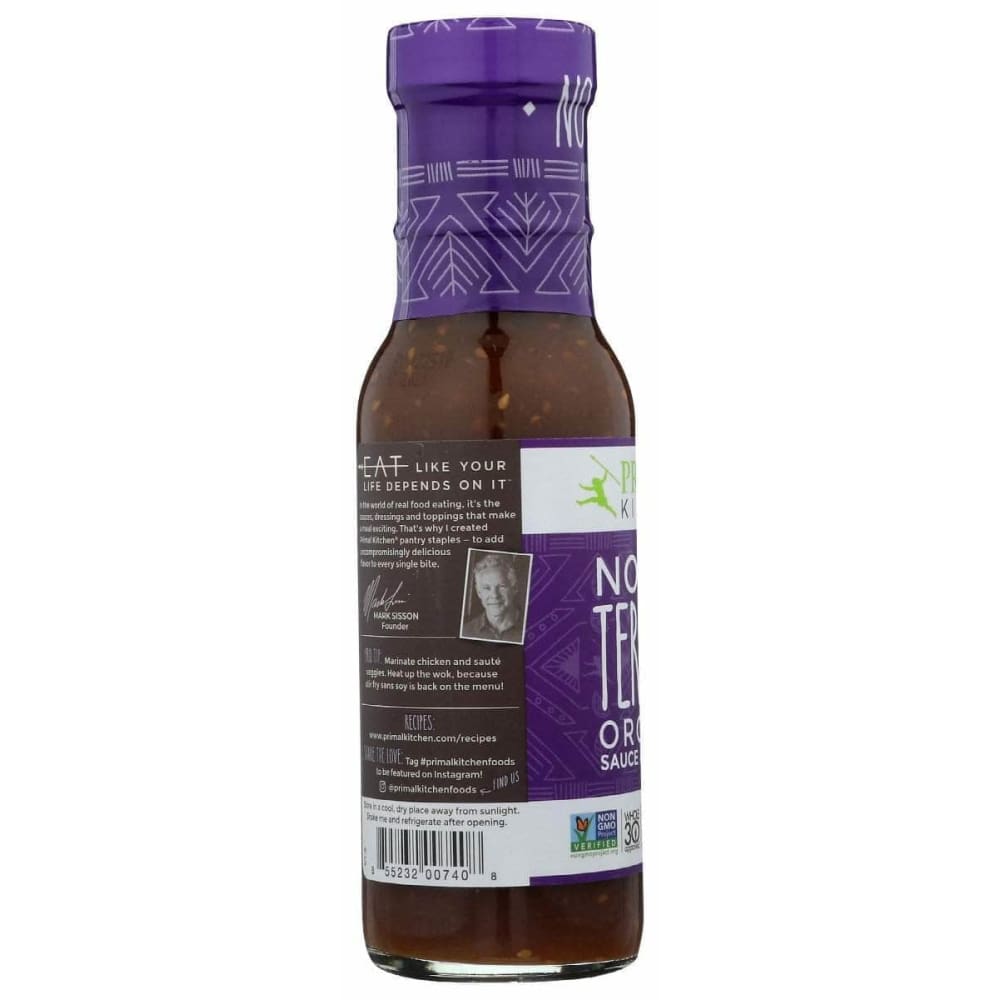 PRIMAL KITCHEN Primal Kitchen Sauce Teriyaki No Soy, 8.5 Oz