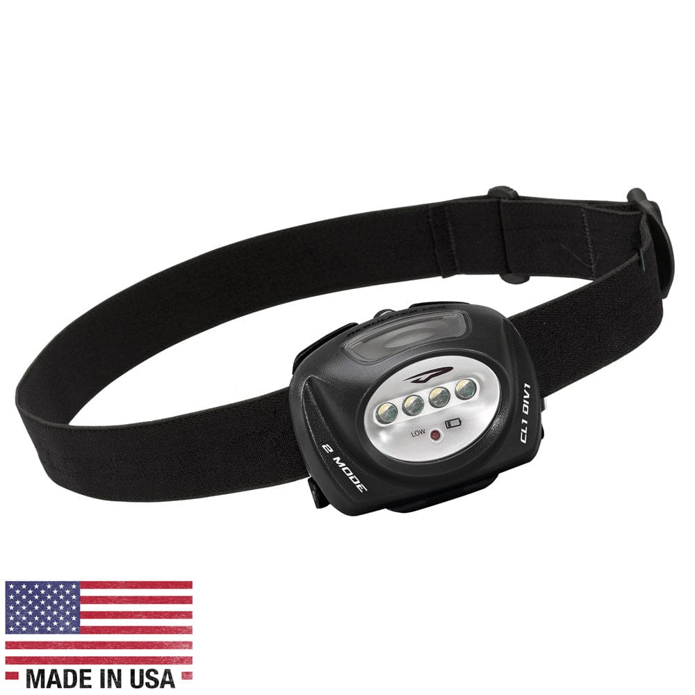 Princeton Tec QUAD® II Intrinsically Safe LED Headlamp - Black - Outdoor | Flashlights,Camping | Flashlights - Princeton Tec