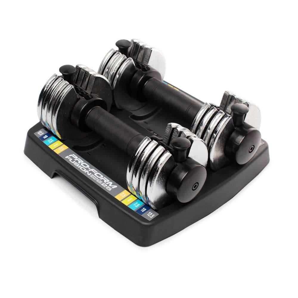 ProForm 25 lbs. Select-a-Weight Dumbbell Set - Weights & Accessories - ProForm