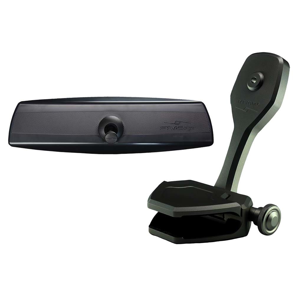 PTM Edge Mirror/ Bracket Kit w/ VR-140 PRO Mirror & ZXR-300 (Black) - Boat Outfitting | Mirrors - PTM Edge