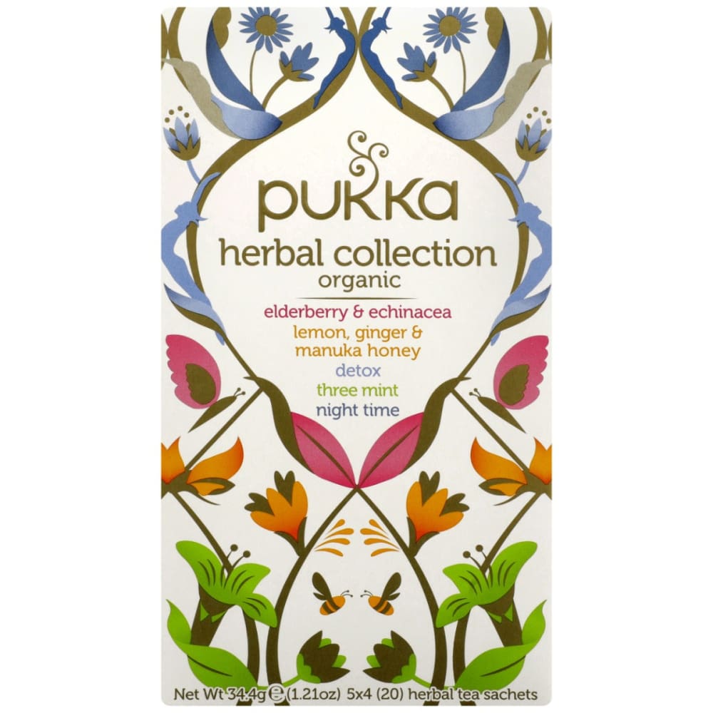 PUKKA HERBS: Herbal Collection Organic Herbal Tea 20 bg (Pack of 4) - Beverages > Coffee Tea & Hot Cocoa - PUKKA HERBS