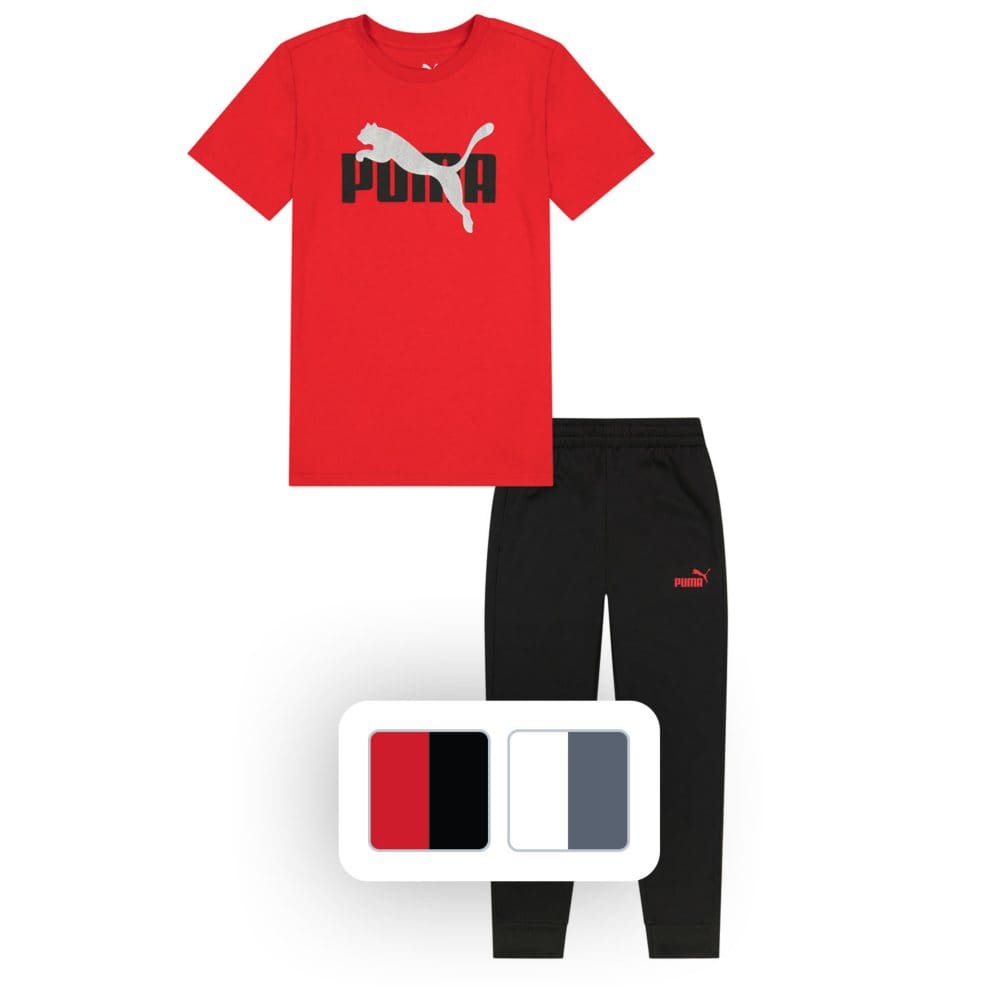 Puma Boys’ 2 Piece Jogger Set - Back To School - Puma