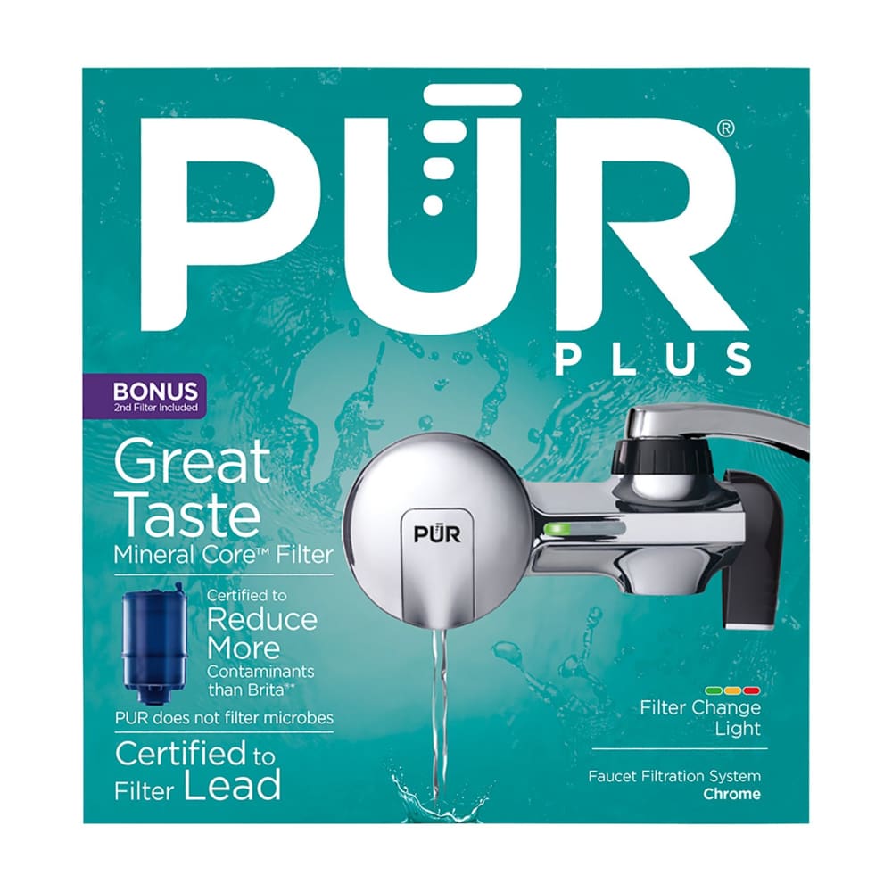 PUR Horizon Faucet Mount Water Filter - Chrome - PUR