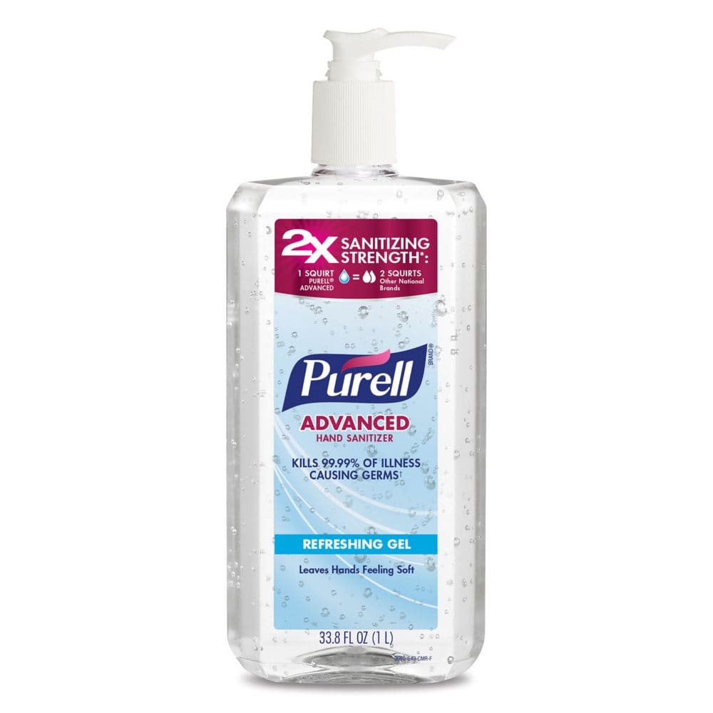 Purell Advanced Hand Sanitizer Refreshing Gel (33.8 fl. oz.) - Hand Sanitizers - Purell Advanced