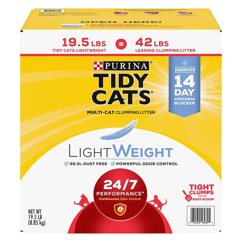 Purina Tidy Cats LightWeight Clumping Cat Litter 19.5 lbs. - Purina
