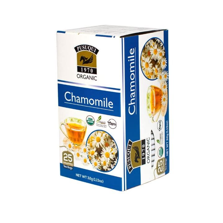 PUSUQUI: Chamomile Tea 25 bg (Pack of 6) - Grocery > Beverages > Coffee Tea & Hot Cocoa - PUSUQUI