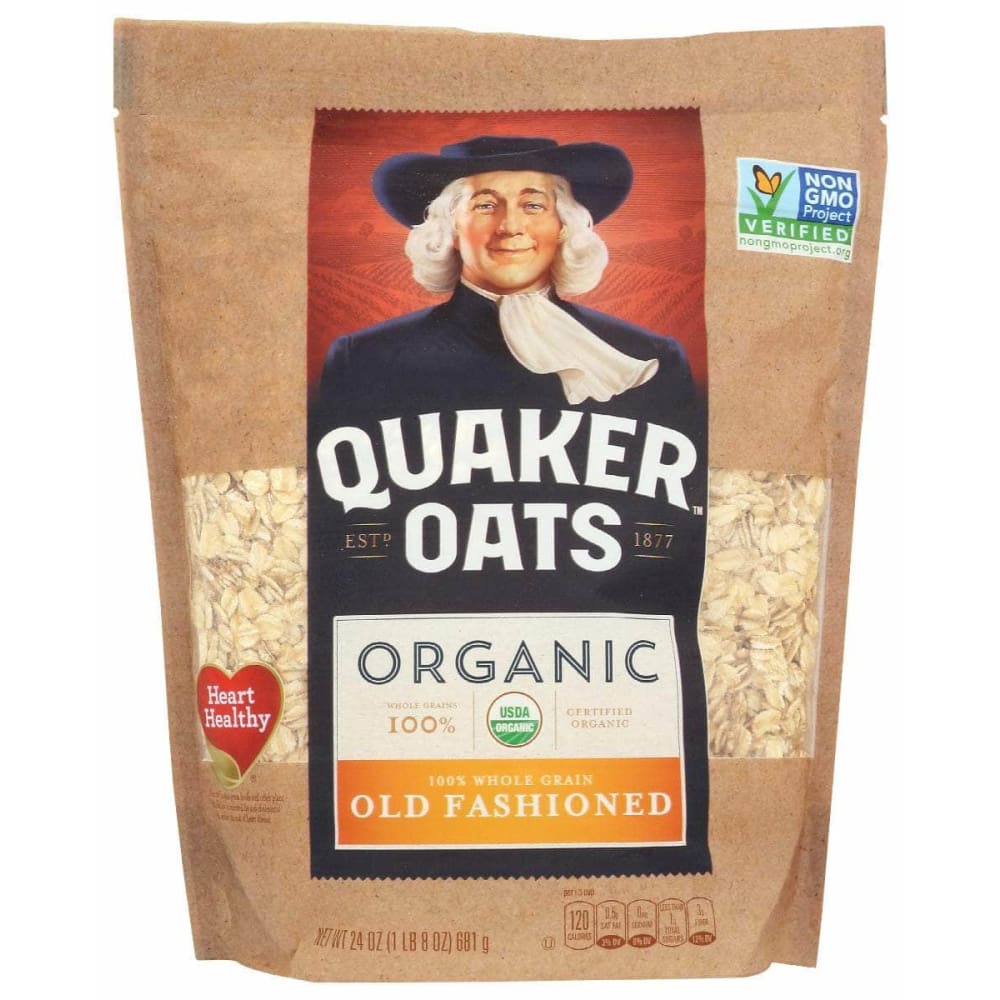 QUAKER QUAKER Oats Old Fashioned Org, 24 oz