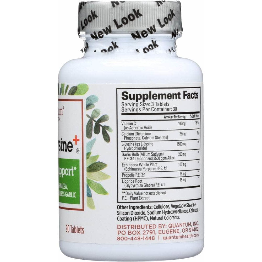 Quantum Health Quantum Health Super Lysine + Immune System, 90 Tablets
