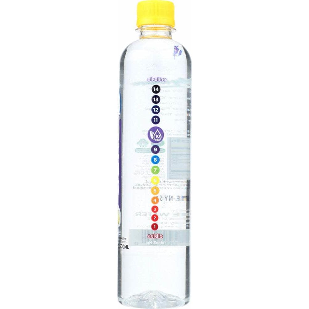 Qure Qure Alkaline Water Lemon Ginger, 16.9 oz