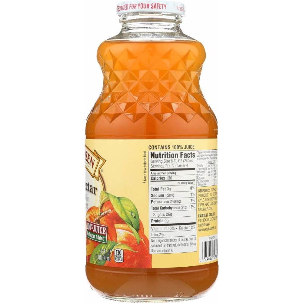 Rw Knudsen R.W. Knudsen Family Peach Nectar Juice, 32 oz
