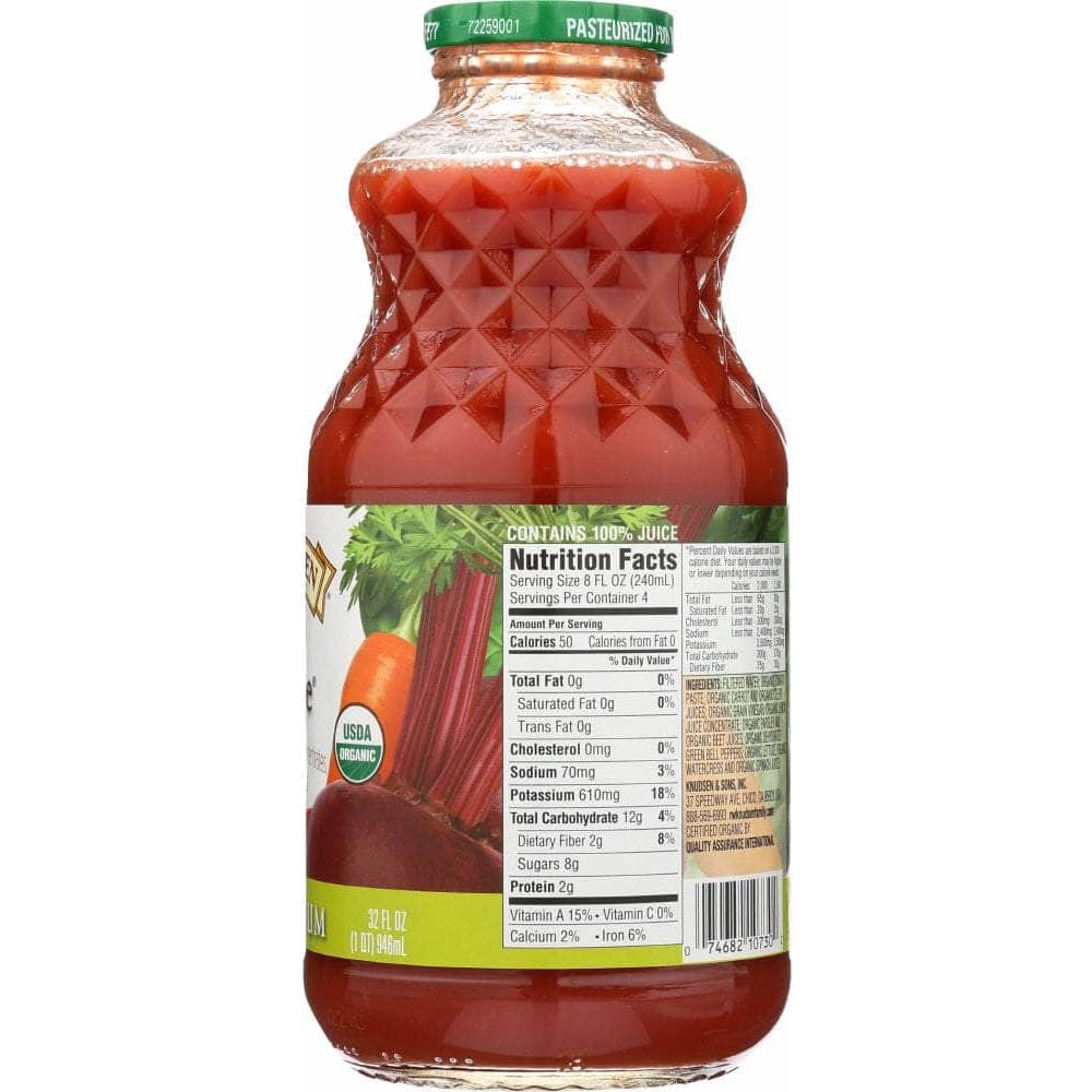 Rw Knudsen R.W. Knudsen Organic Low Sodium Very Veggie Juice, 32 oz