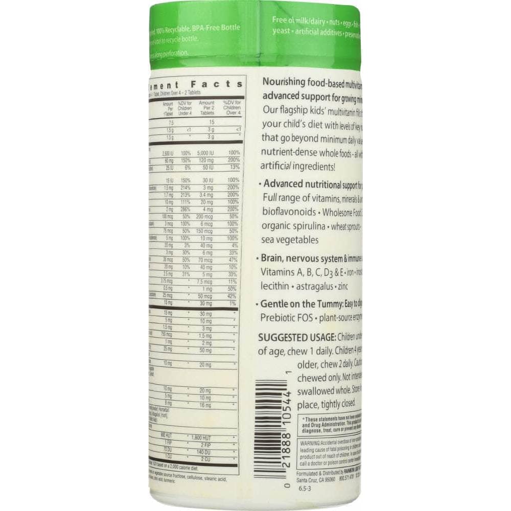 RAINBOW LIGHT Vitamins & Supplements > Vitamins & Minerals > VITAMINS & MINERALS CHILDREN RAINBOW LIGHT: Nutristars Fruit Blast, 120 tb