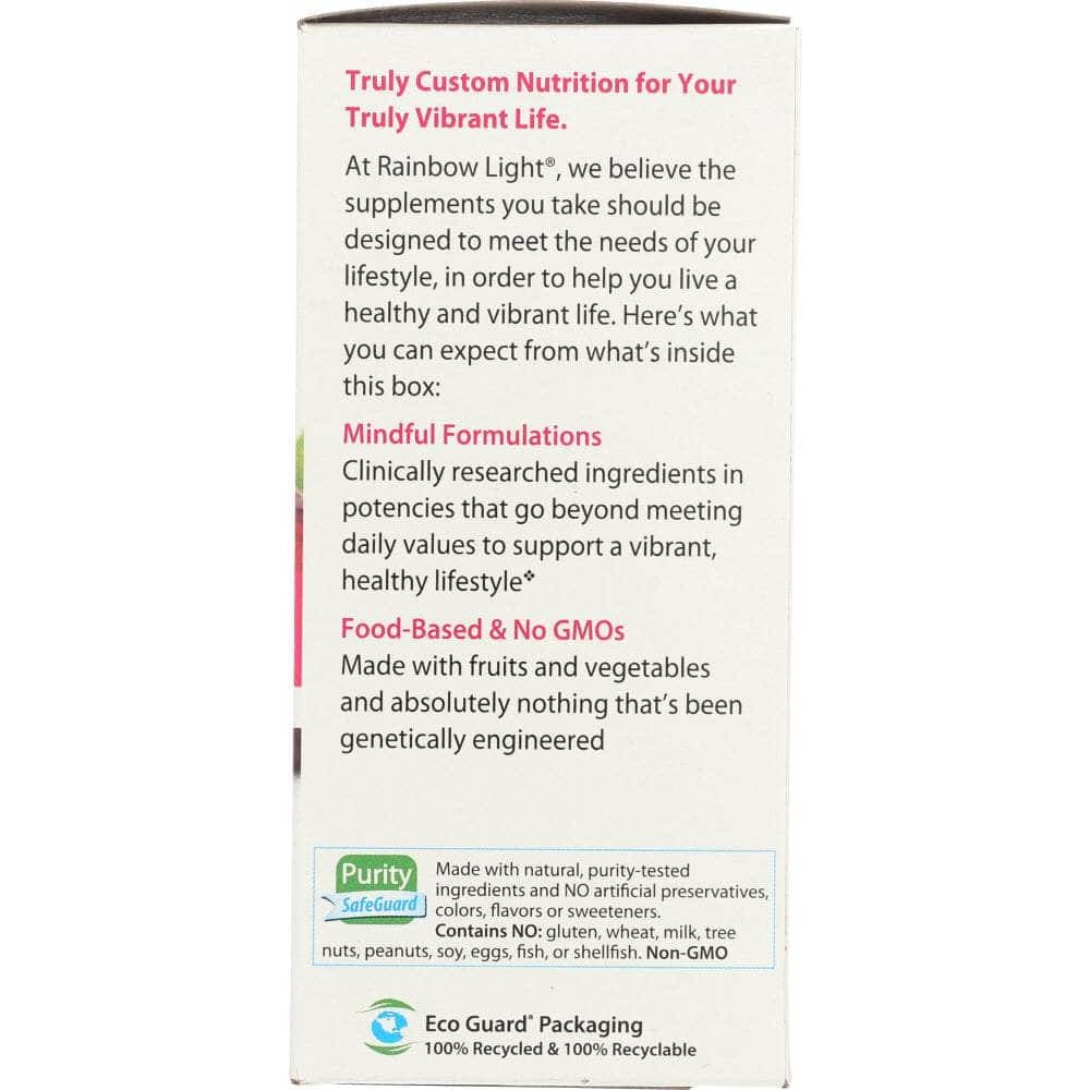 Rainbow Light Vitamins & Supplements > Vitamins & Minerals RAINBOW LIGHT: Teen Girl's Multivitamin plus Healthy Skin Support, 180 tb