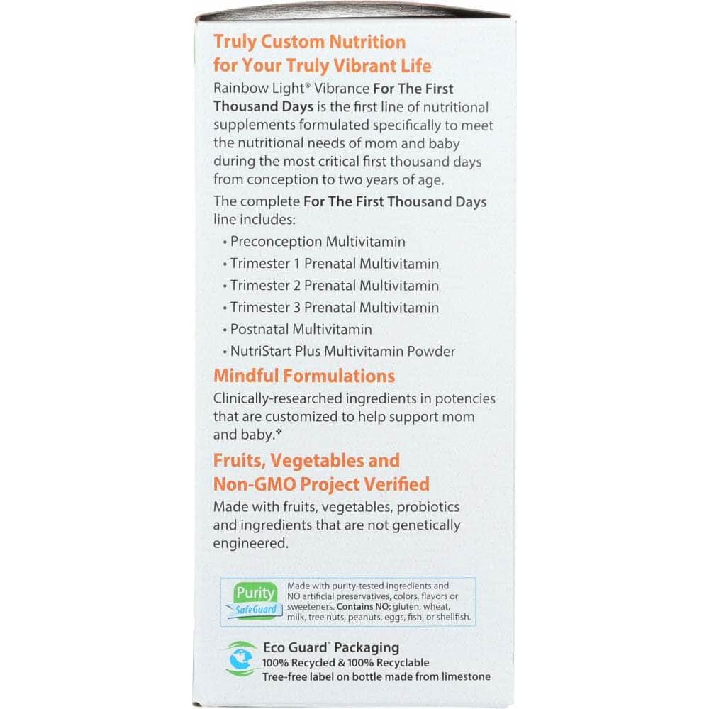 Rainbow Light Vibrance Vitamins & Supplements > Vitamins & Minerals RAINBOW LIGHT: Vibrance Postnatal Multivitamin, 120 cp