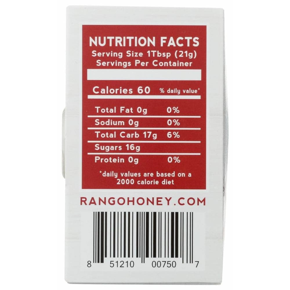 RANGO HONEY Grocery > Cooking & Baking > Honey RANGO HONEY: Honey White Hlday Assrtd, 1 bx