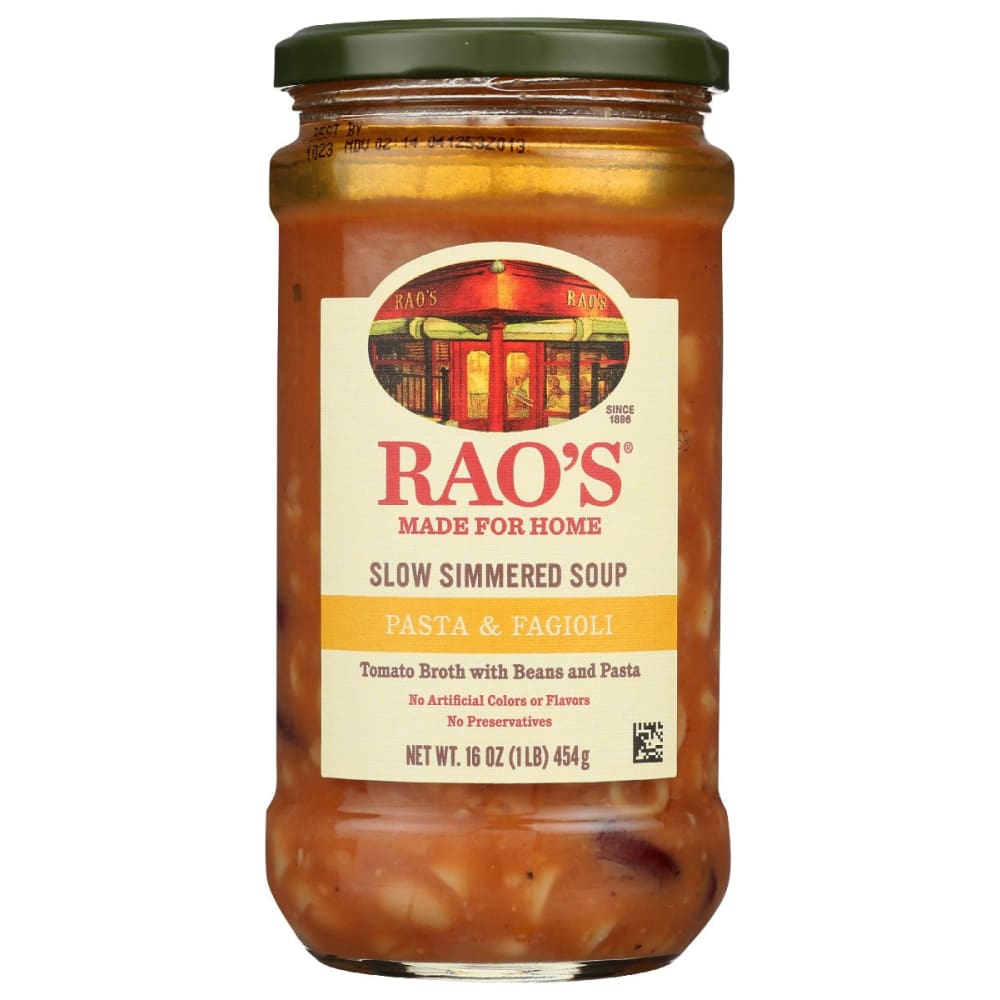 RAOS: Pasta & Fagioli Slow Simmered Soup 16 oz (Pack of 4) - Soups & Stocks - RAOS