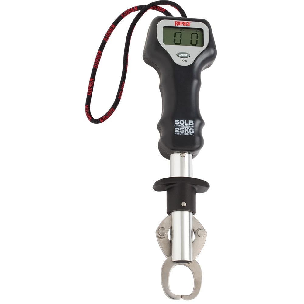 Rapala 50lb Digital Fish Gripper Scale - Hunting & Fishing | Fishing Accessories - Rapala