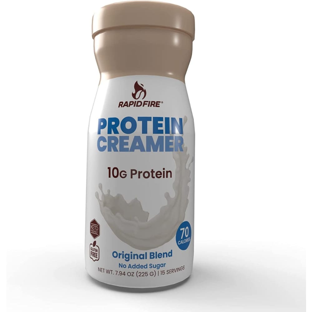 RAPID FIRE: Original Blend Protein Creamer 7.93 oz - Beverages > Coffee Tea & Hot Cocoa - RAPID FIRE