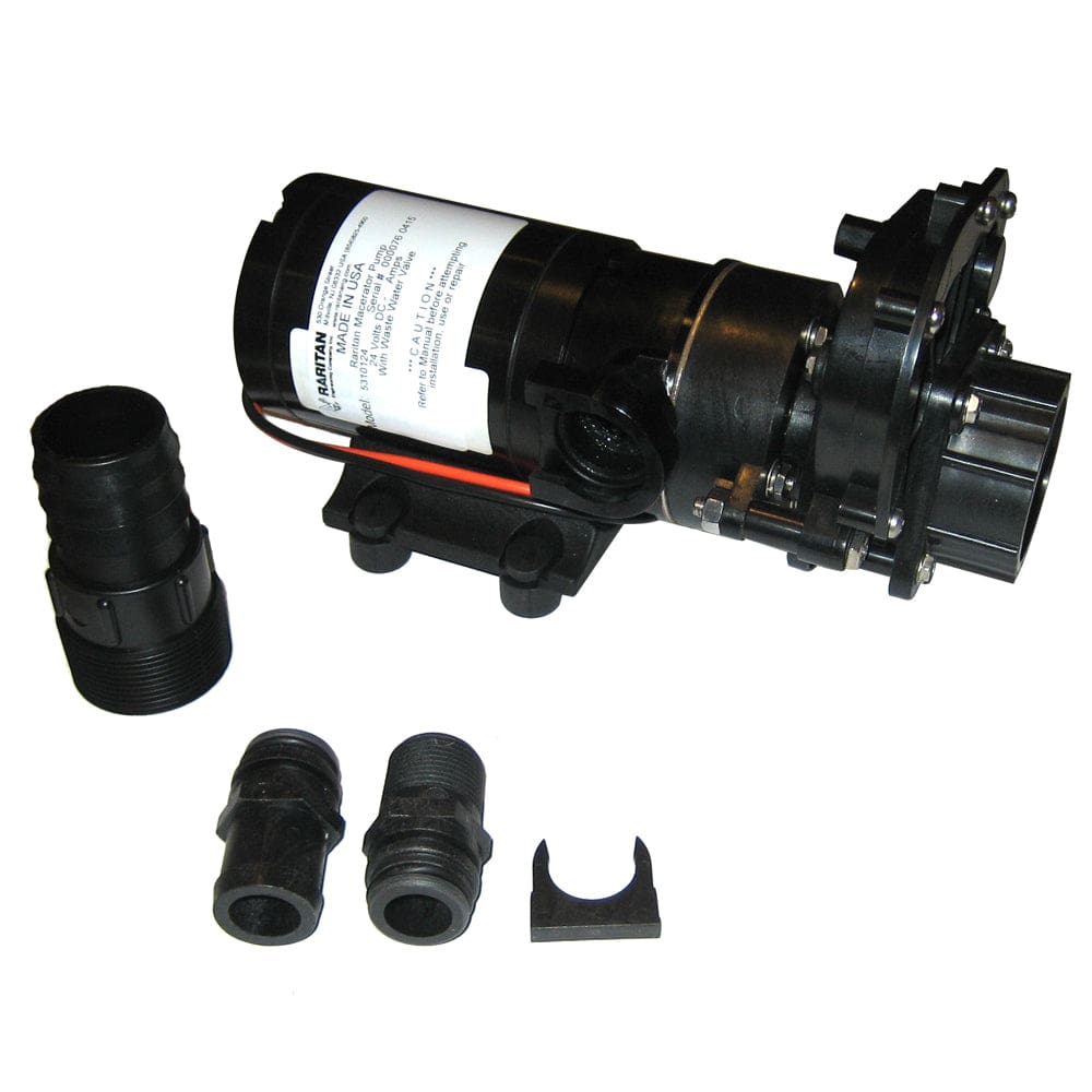 Raritan Macerator Pump - 24v w/ Waste Valve - Marine Plumbing & Ventilation | Marine Sanitation - Raritan