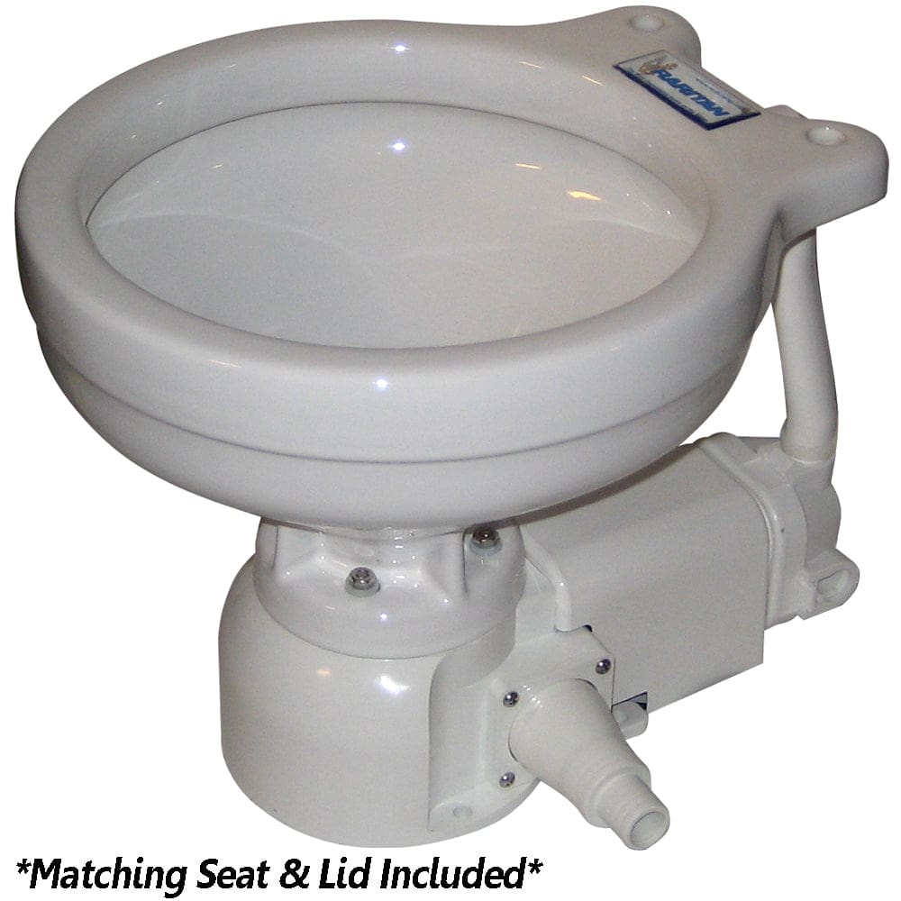 Raritan Sea Era Electric Toilet - Marine Size - Integral Pump - Straight & 90° Discharge - 12v - Marine Plumbing & Ventilation | Marine