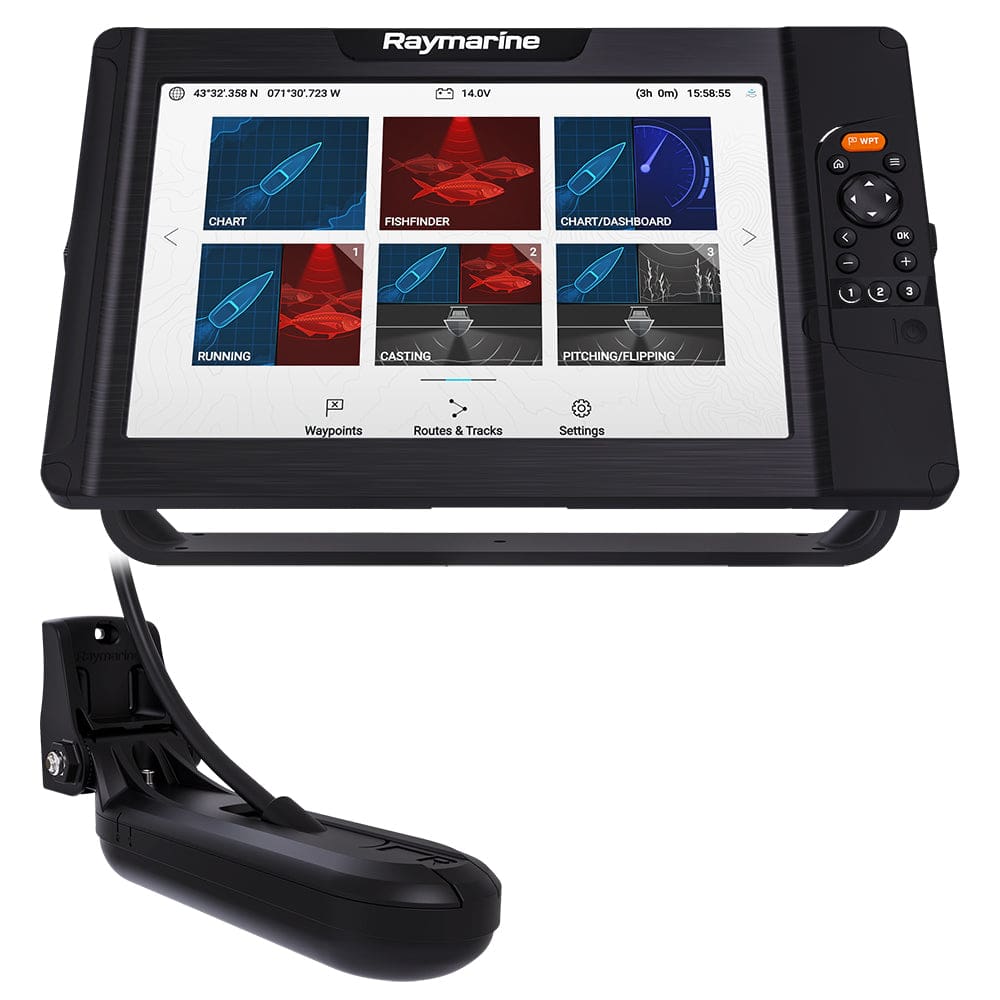 Raymarine Element™ 12 HV Combo w/ HV-100 Transducer & Nav+ US & Canada Chart - Marine Navigation & Instruments | GPS - Fishfinder Combos -