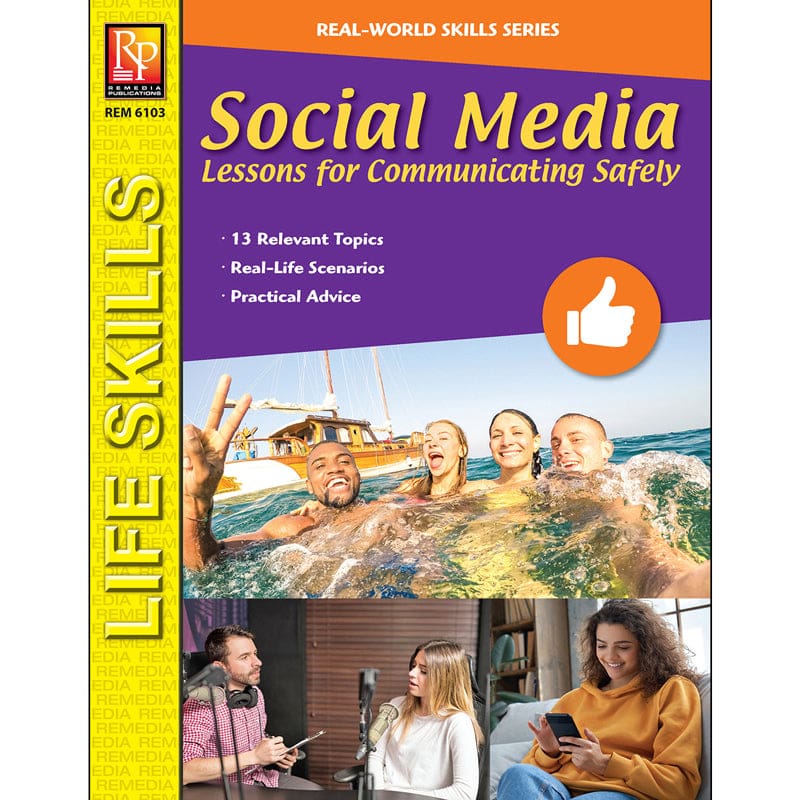 Real World Skills Social Media (Pack of 6) - Self Awareness - Remedia Publications
