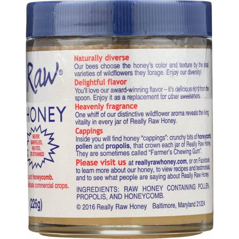 Really Raw Really Raw Honey, 8 oz